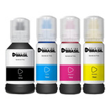 Tinta Bulk Ink T504 4ml P Epson L4150 L4160 Cmyk 1 Unid