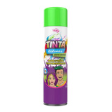 Tinta Colorida Cabelo Spray Temporária Verde Neon 150 Ml