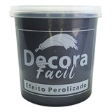 Tinta Com Efeito Perolizado Fácil De Aplicar E Elegante Cor Carbono