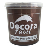 Tinta Com Efeito Perolizado Fácil De Aplicar E Elegante Cor Marrom