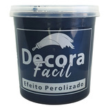 Tinta Com Efeito Perolizado Fácil De Aplicar E Elegante Cor Oceano Profundo