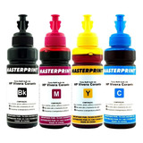 Tinta Compatível Impressora Hp Vivera Bulk Ink 4 Cores Refil Tinta Preto Ciano Magenta Yellow
