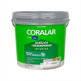 Tinta Coral Acrílica Antimofo Parede Teto 15 Litros Branco