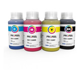Tinta Corante Inktec 4x250ml Compatível L380 L395 L396 L455 Tinta Black cyan magenta yellow