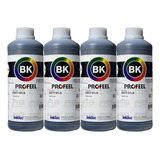 Tinta Corante Preto Profeel E0017 Compatível T504 4x1l