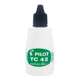 Tinta De Almofada De Carimbo Tc42 Preto Pilot