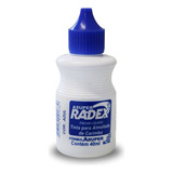 Tinta De Carimbo Azul 40ml Para Refil De Almofada Carimbeira