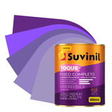 Tinta De Parede Suvinil Fosco Completo Tons Do Violeta 800ml