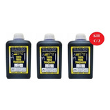 Tinta De Traçagem Azul 1 Litro Metalbase Kit C 3 Unidades