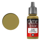Tinta Desert Yellow 72063 Game Color Vallejo Modelismo