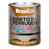 Tinta Direto Na Ferrugem Esmalte Ouro Antigo 900ml Brasilux