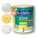 Tinta Epóxi Base Água Azulejos Madeira Metal Branco E Cores Cor Marfim 800ml