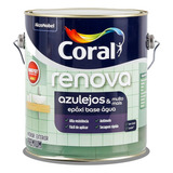 Tinta Epóxi De Azulejo Branco Brilhante Coral Renova 3 6 L