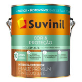 Tinta Esmalte Base De Água Preto Fosco 3 6 Litros Suvinil