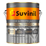 Tinta Esmalte Contra Ferrugem Branco Acetinado 3 6 L Suvinil