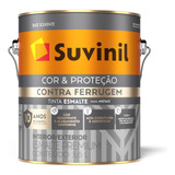Tinta Esmalte Contra Ferrugem Várias Cores 3 6l Suvinil