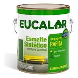 Tinta Esmalte Eucalar Brilhante 3 6l Tabaco