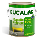 Tinta Esmalte Eucalar Brilhante Verde Nilo 3 6 Litros