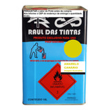 Tinta Esmalte Reciclada Raul Das Tintas 18 Litros Cor Amarelo Canário Até 12x S Juros