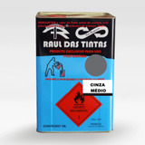 Tinta Esmalte Reciclada Raul Das Tintas 18 Litros Cor Cinza Médio Promoção Em Até 12x S Juros 