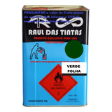 Tinta Esmalte Reciclada Raul Das Tintas 18 Litros Cores Verdes Promoção 