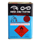 Tinta Esmalte Reciclada Raul Das Tintas 18 Litros Vermelha