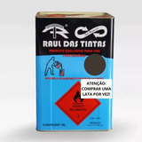Tinta Esmalte Reciclada Raul Das Tintas 18l Grafite Escuro