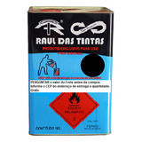 Tinta Esmalte Recuperada Raul Das Tintas 18 Litros Cor Preta Em Até 12x S Juros