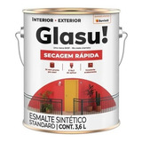 Tinta Esmalte Secagem Rápida Brilhante 3 6 Litros Branco