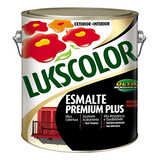 Tinta Esmalte Sintetico Brilhante 3 6l Lukscolor Cores Cor Platina