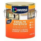 Tinta Esmalte Sintético Brilhante Metal 3 6l Universo Cores Cor Branco