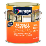 Tinta Esmalte Sintético Brilhante Universo Standard 3 6 L Cor Platina