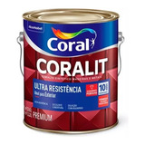 Tinta Esmalte Sintético Coralit Branco Fosco 3 6l