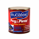 Tinta Esmalte Sintetico Eucatex 900ml Preto Brilhante Peg Pi