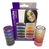 Tinta Facial Color Make Cremosa Com 10 Cores Envio Imediato 