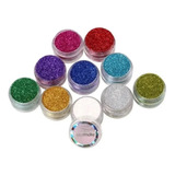 Tinta Facial Glitter Color Make 10 Cores Maquiagem Artística