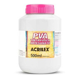 Tinta Fosca Para Artesanato Pva 500ml 519 Branco