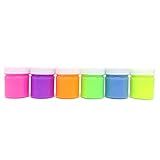 Tinta Guache 015ml Neon Asuper 06 Cores Estojo Com 1 Unidade Radex Multicor