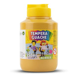 Tinta Guache 250ml Amarelo