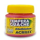 Tinta Guache Acrilex 020150537 Rosa 15 Ml Pacote De 12