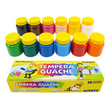 Tinta Guache Acrilex 15ml 12 Cores