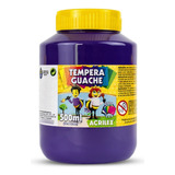 Tinta Guache Acrilex Violeta Com 500ml