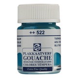 Tinta Guache Extra Fina Talens 16ml Cor Turquoise Blue 522