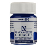 Tinta Guache Extra Fina Talens 16ml Ultramarine Light 505
