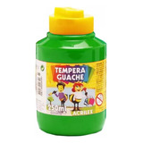 Tinta Guache Unidade Acrilex Pote 250ml Cor Colorida Cor Verde Folha