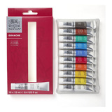 Tinta Guache Winsor Newton 12ml Com 10 Cores 0890001 Cor Colorido