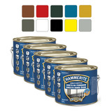 Tinta Hammerite Direto Na Ferrugem 2 4l Coral Kit C 5