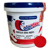 Tinta Hidrocolor Cromia Magenta 900ml Colordex Serigrafia