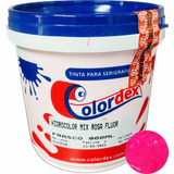 Tinta Hidrocolor Mix Fluor Rosa 900ml Colordex
