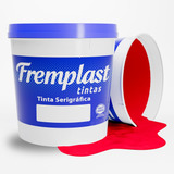 Tinta Hidromix Base Água Fremplast 1kg Para Serigrafia